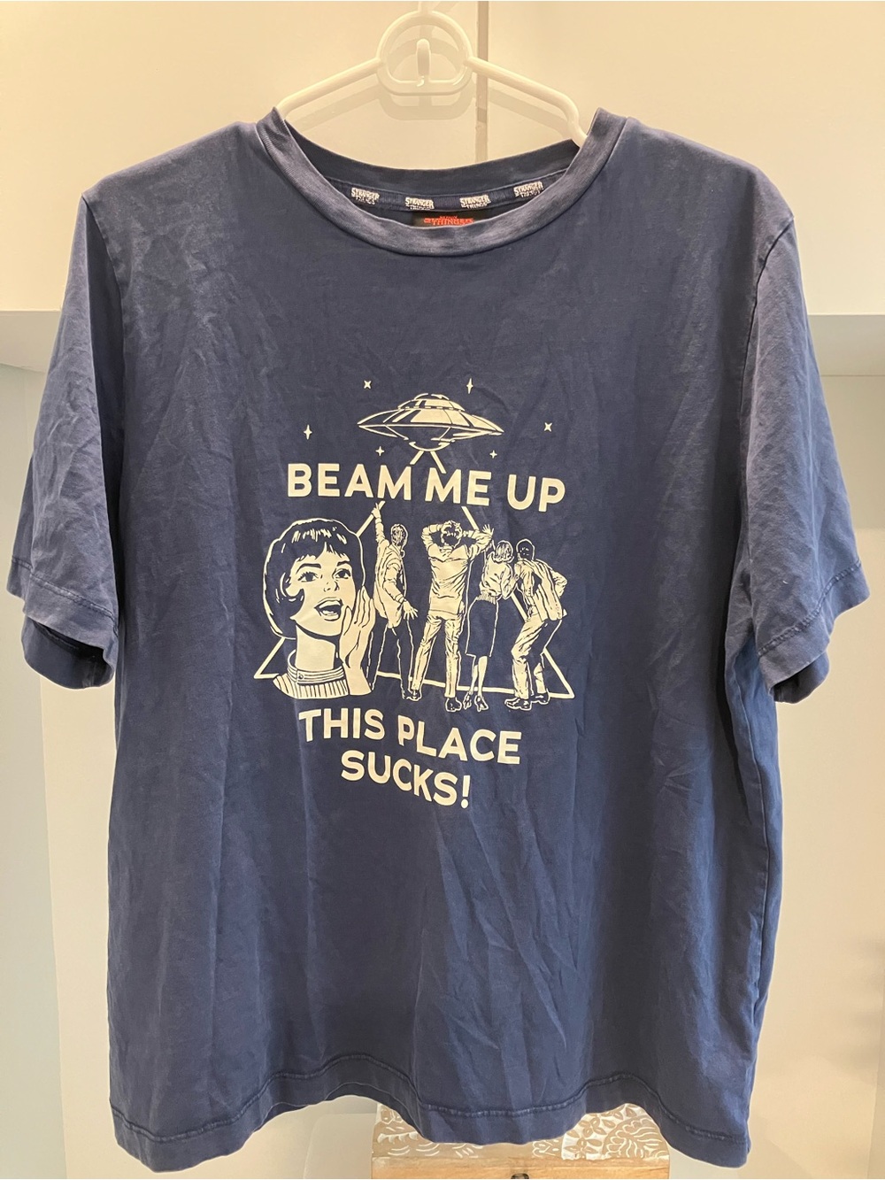 “Beam Me Up This Place Sucks!” Funny Graphic Tee